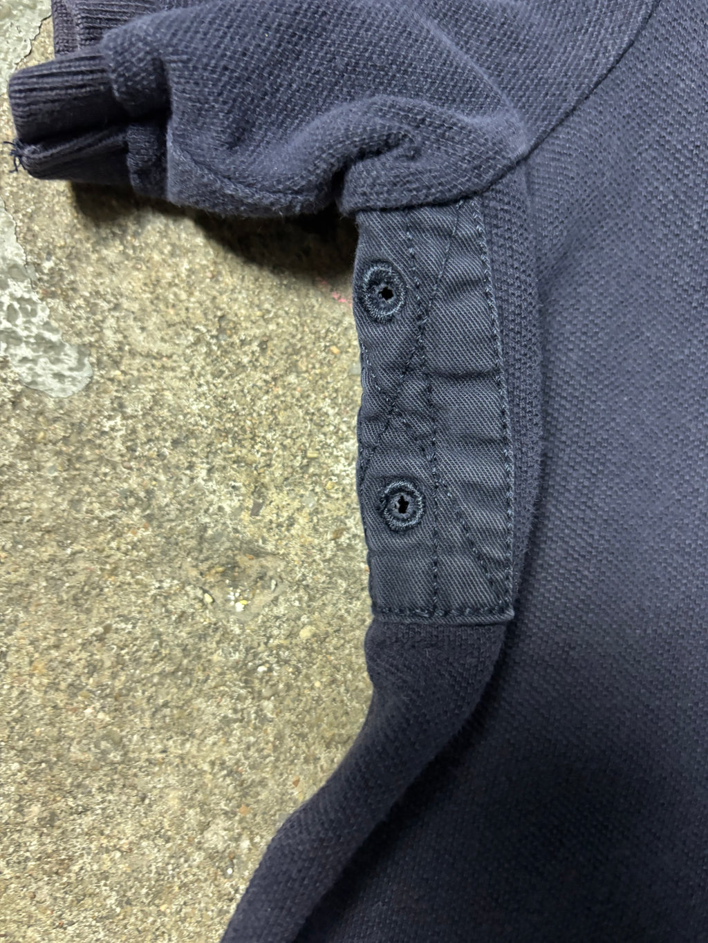 Vintage Polo Ralph Lauren England 1934 Crest Shirt Navy