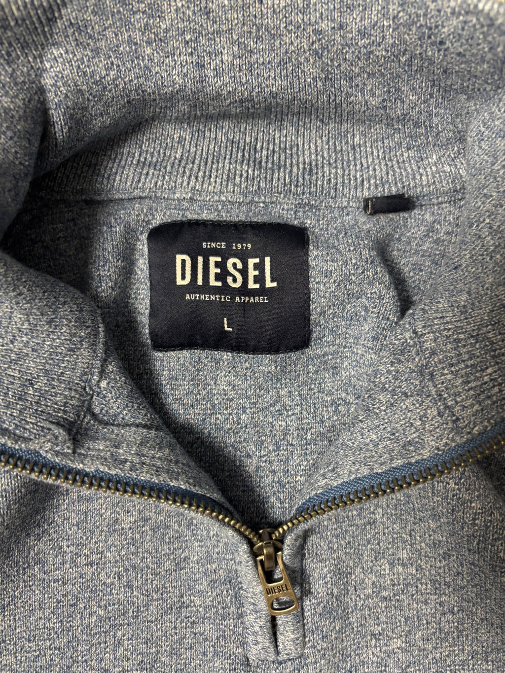 Vintage Diesel Half-Zip Pullover Y2K Troyer (L)