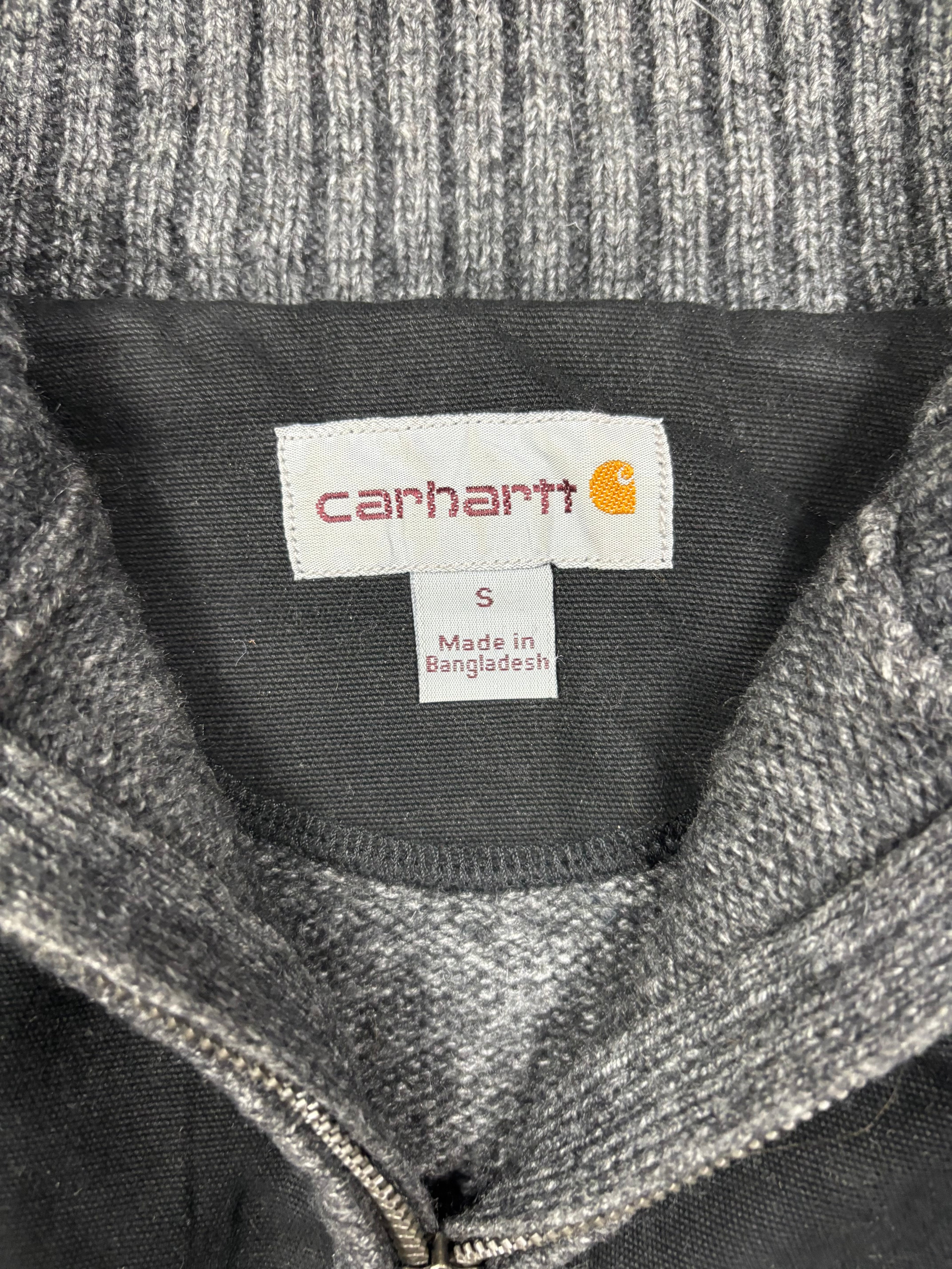 Vintage Carhartt Half-Zip Sweater Gorpcore Knit (M)