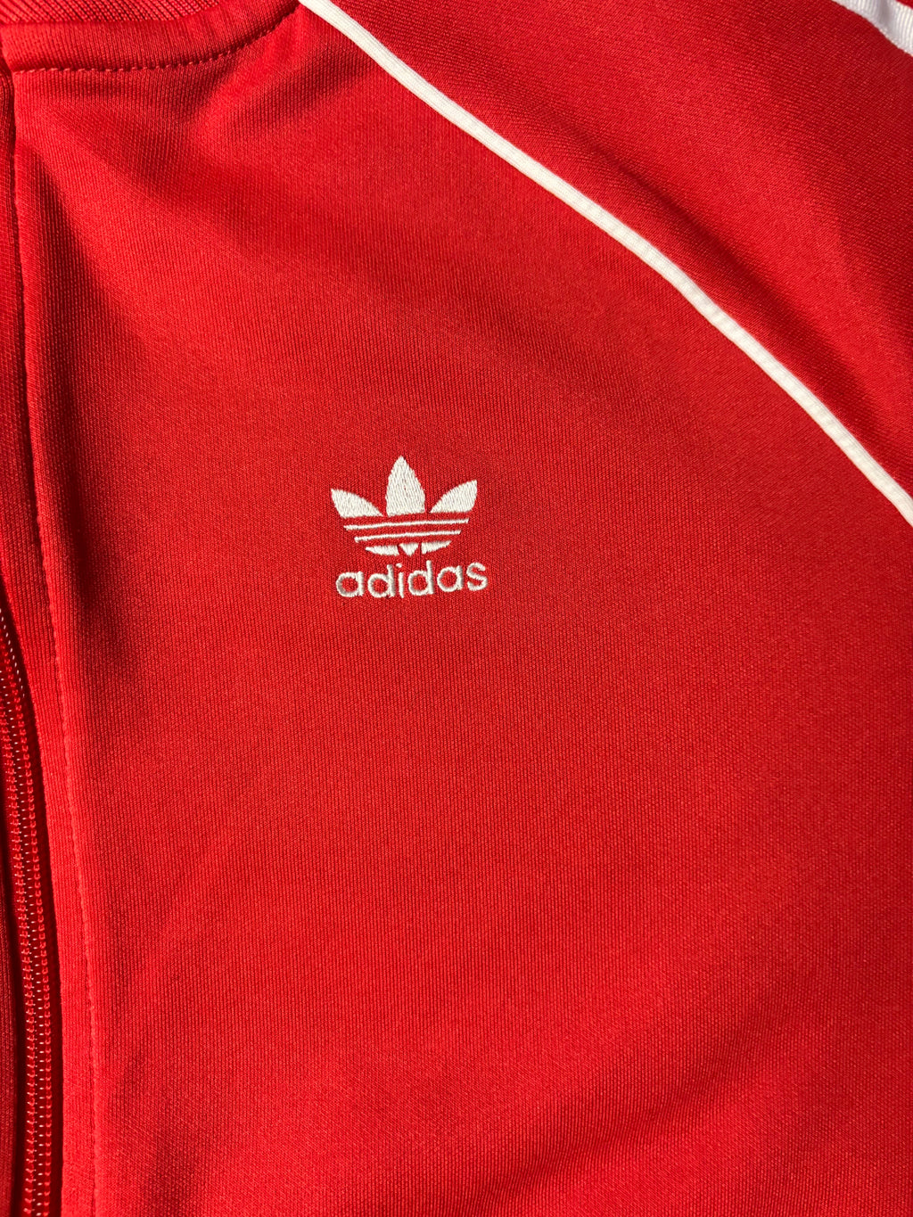 Vintage Adidas Firebird Track Jacket Rot