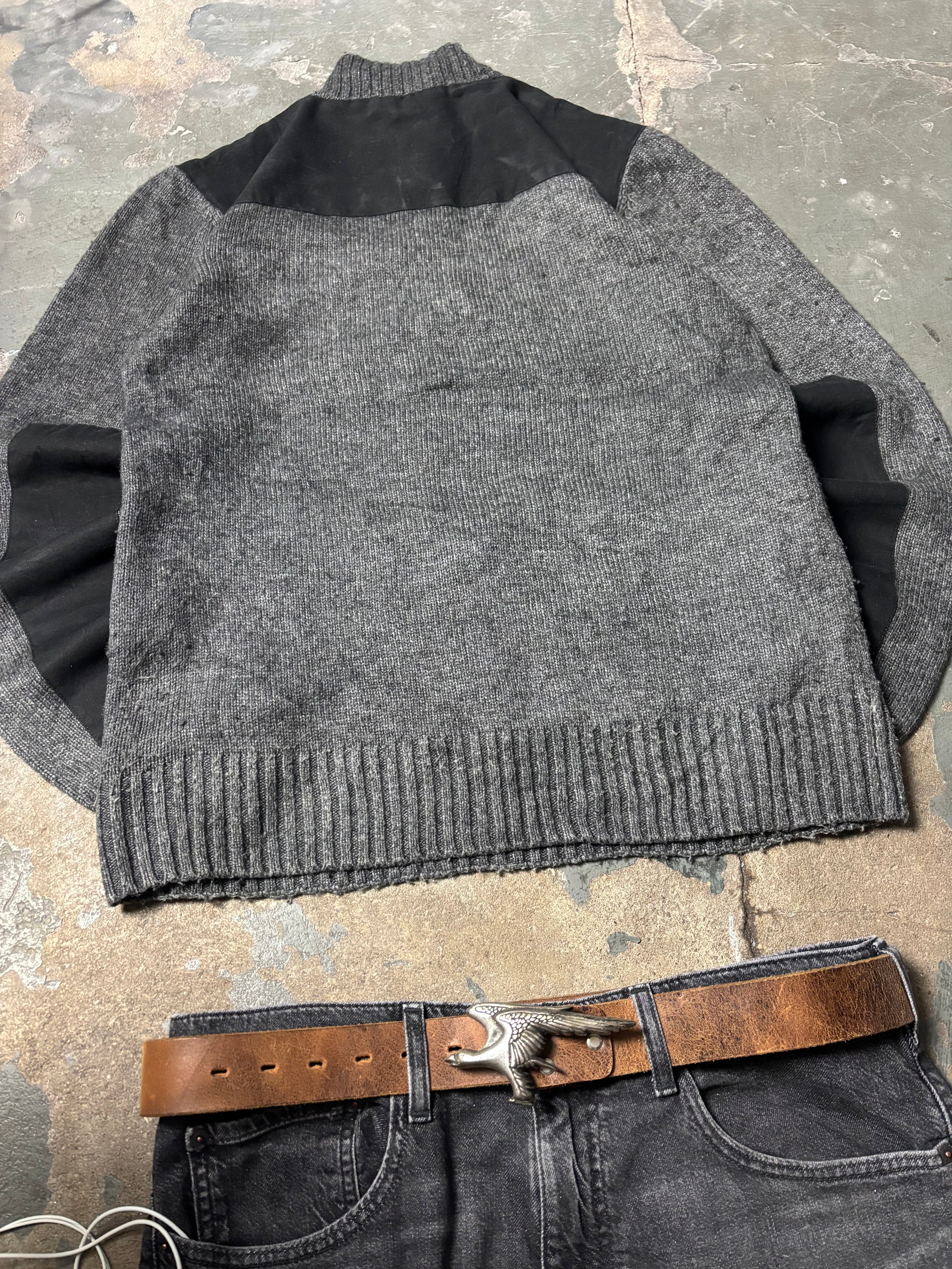 Vintage Carhartt Half-Zip Pullover Gorpcore Strick (M)