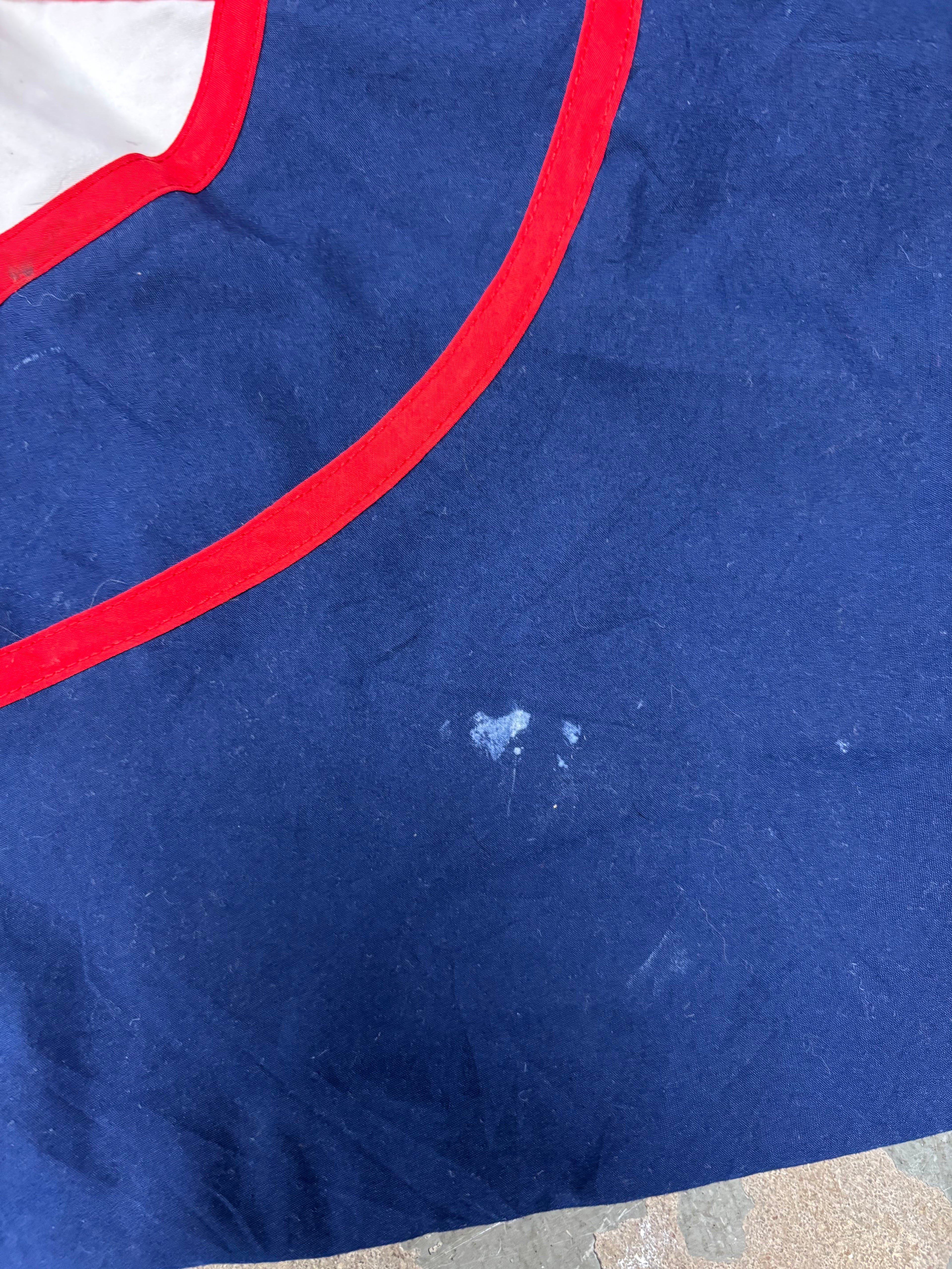 Vintage Adidas Track Jacket Big Logo Thrashed (XXL)