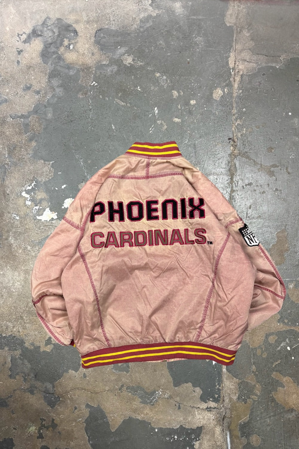 Vintage Phoenix Cardinals Jacke | Sun Faded 90s Bomber