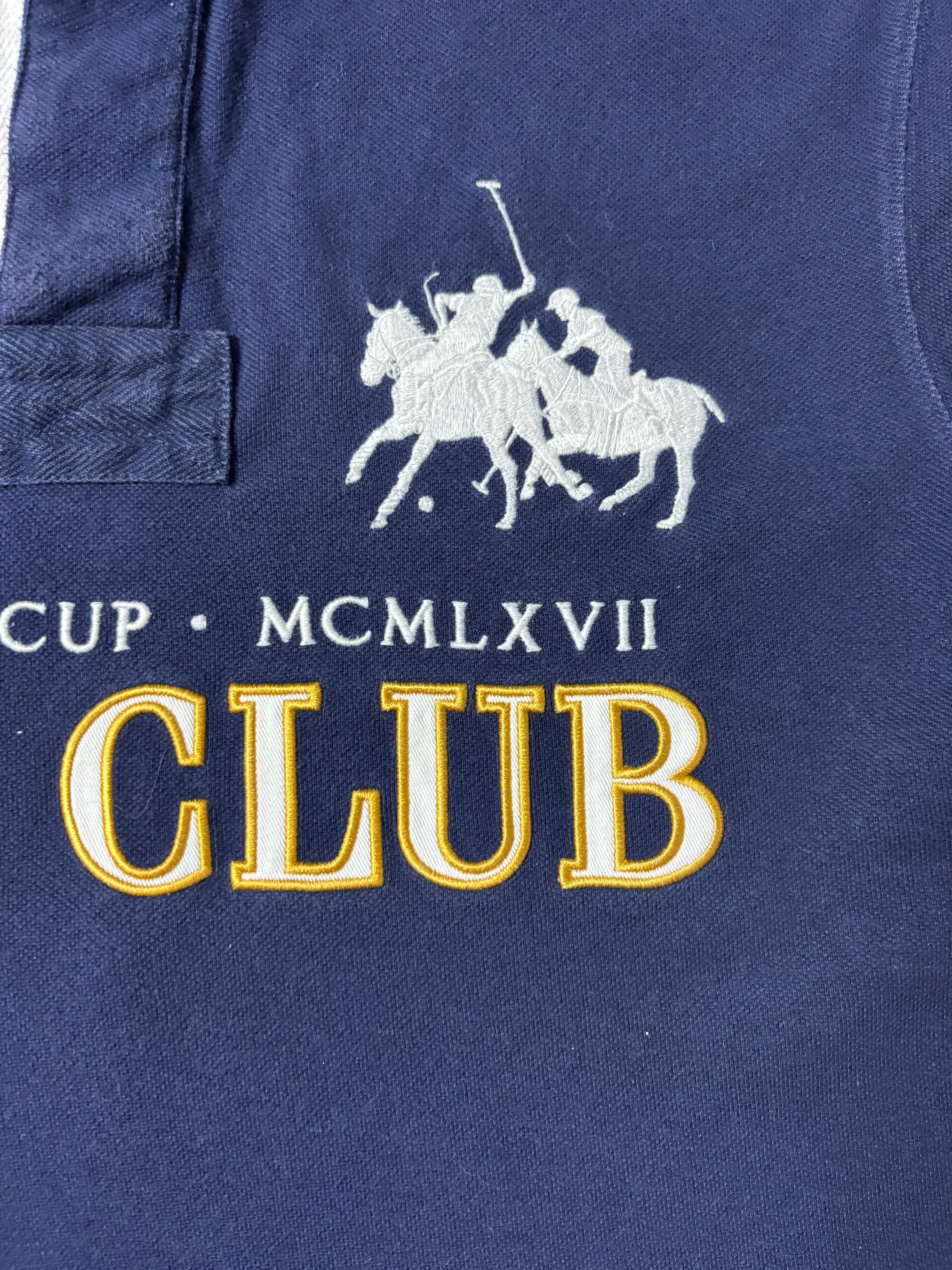 Vintage Polo Ralph Lauren PRL Club Shirt Navy