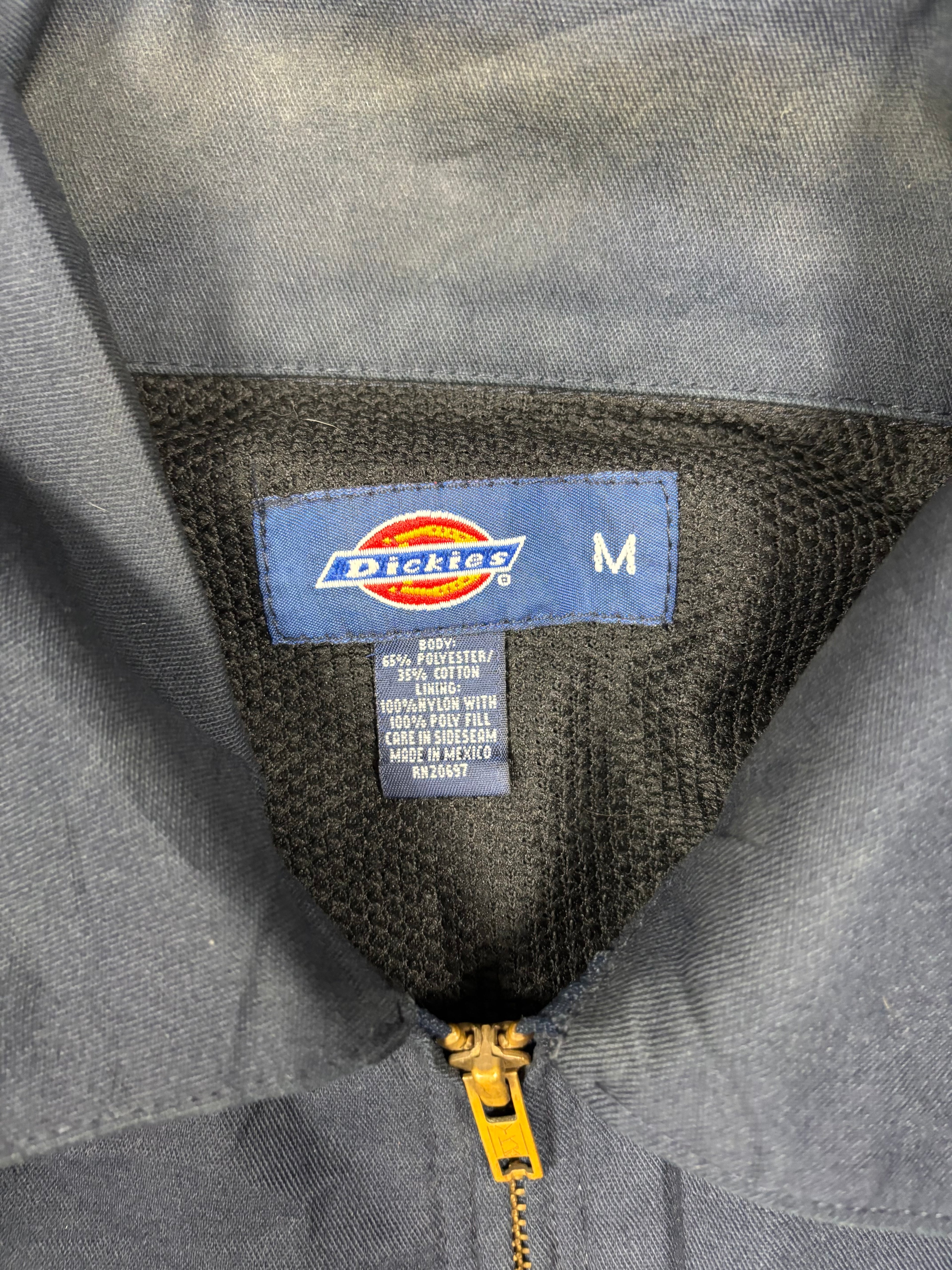 Vintage Dickies Workwear Jacket Navy Eisenhower Fit (M)
