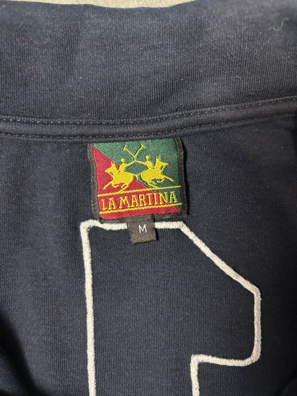 Vintage La Martina Polo "La Hacienda" | Old Money Archive | Navy