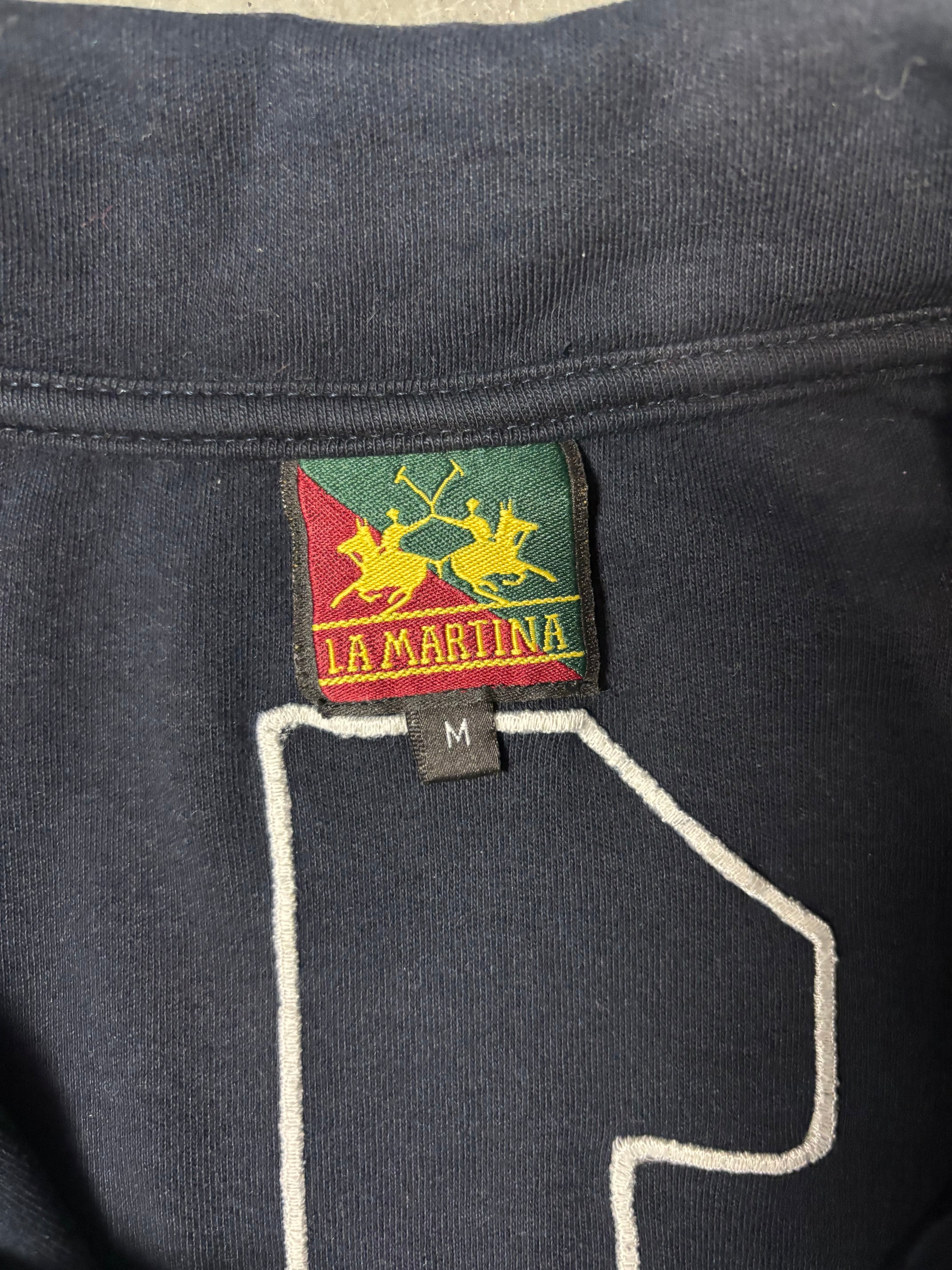 Vintage La Martina Polo "La Hacienda" | Old Money Archive | Navy