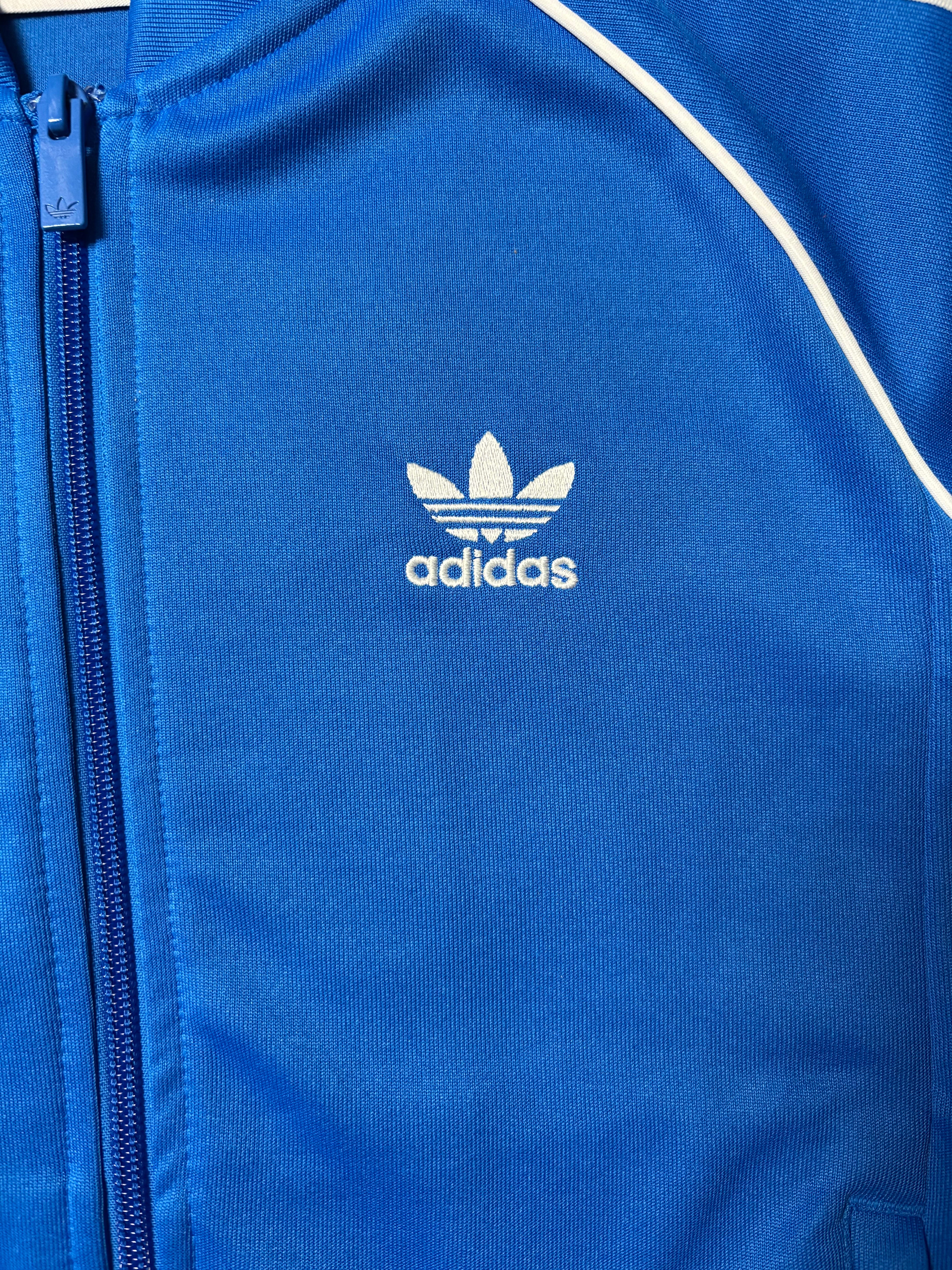 adidas Vintage Adidas Originals SST Track Jacket Royal Blue Y2K